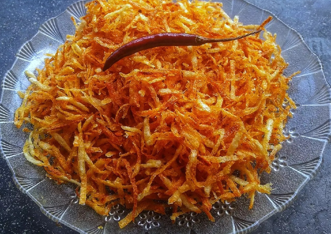 Food,Homemade,Recipe,Potato Chips,Jhuri alubhaja