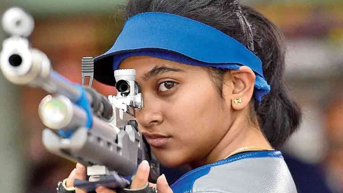 Mehuli Ghosh,Asian games,sports,Air rifle.