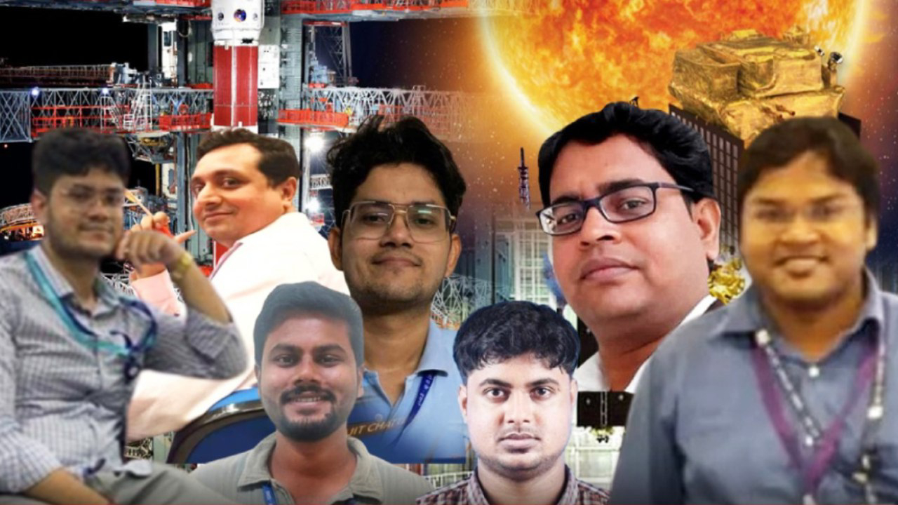 Aditya L1,India,ISRO,soumojit chattopadhyay,Sunny Mitra,Dibyendu Nandi