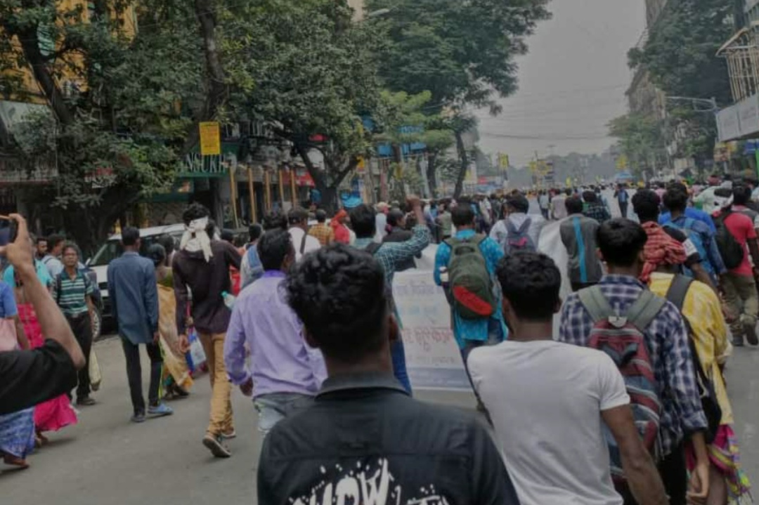 West Bengal,Kolkata,Protest,Traffic Problem